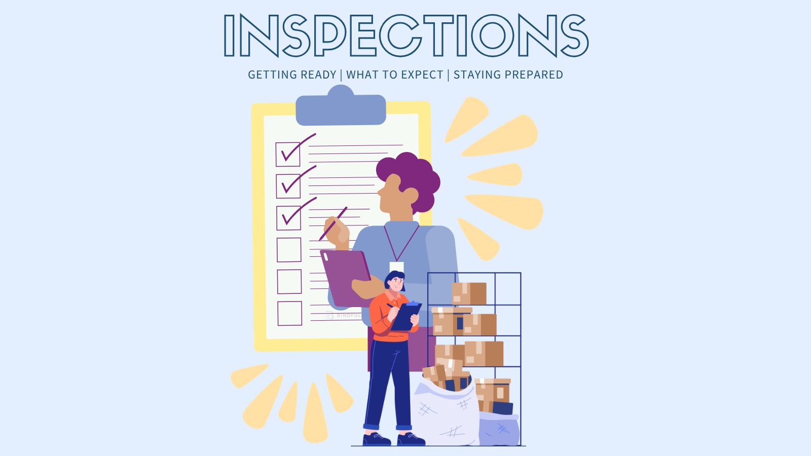 Inspections for small business owners, getting ready for inspections, what to expect during inspections, staying prepared for inspections